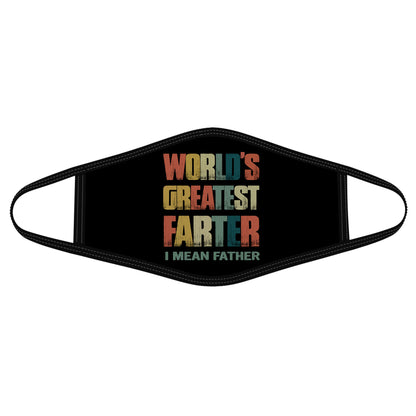 World Greatest Farter Father Face Mask