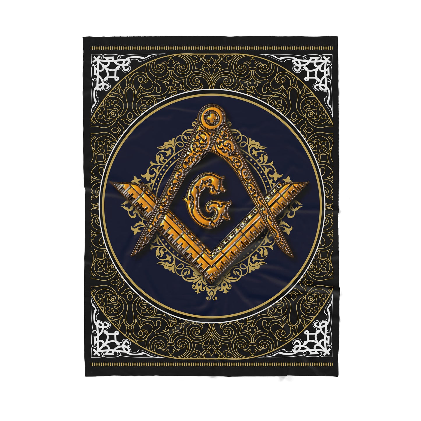 Freemasonry Sherpa Blanket