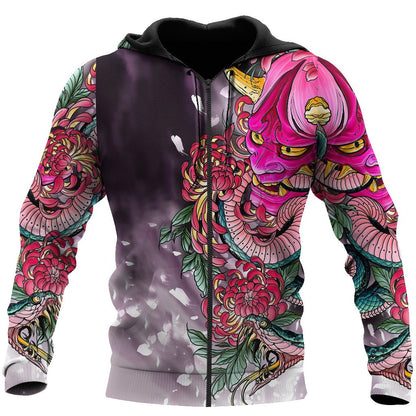 Japan Mask 3D All Over Printed Unisex Shirt