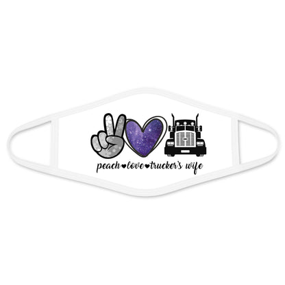 Trucker Wife Face Mask DL