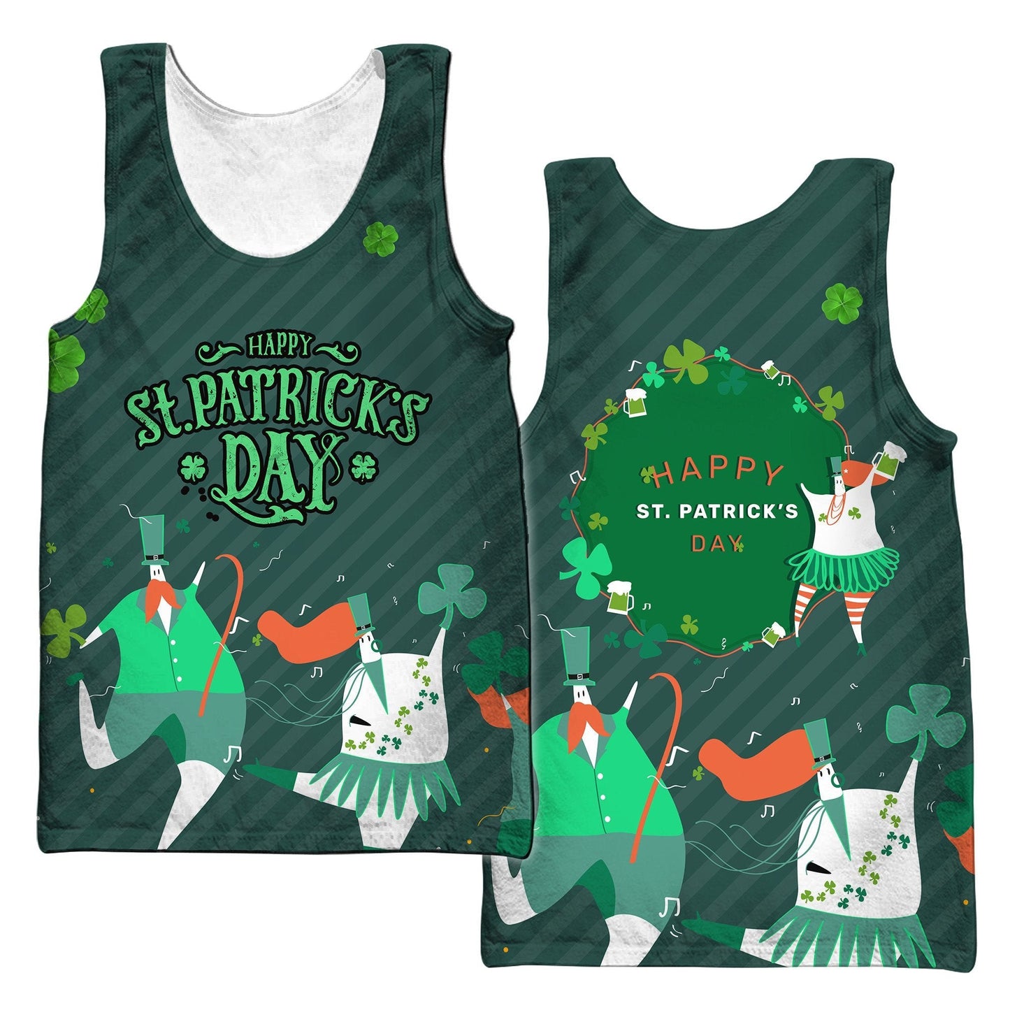 Irish Saint Patrick Day 3D All Over Printed Unisex Shirt