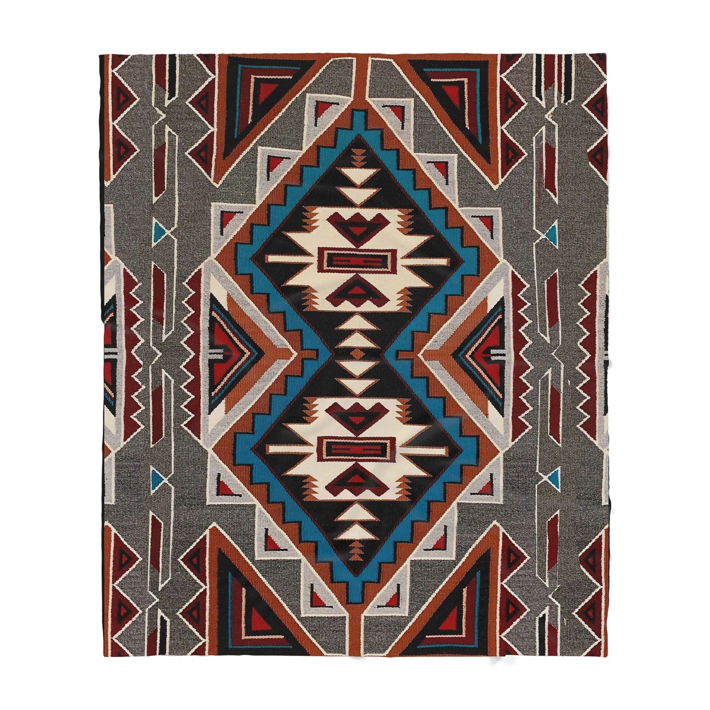 Native American Sherpa Blanket