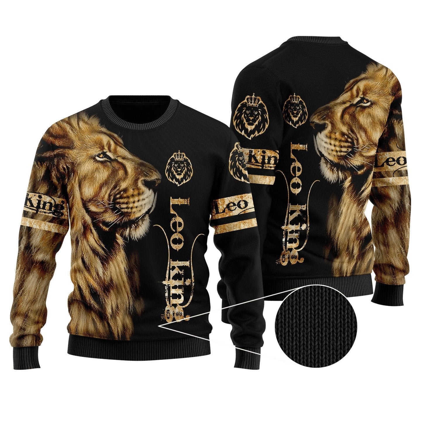 Leo King 3D All Over Printed Unisex Shirts