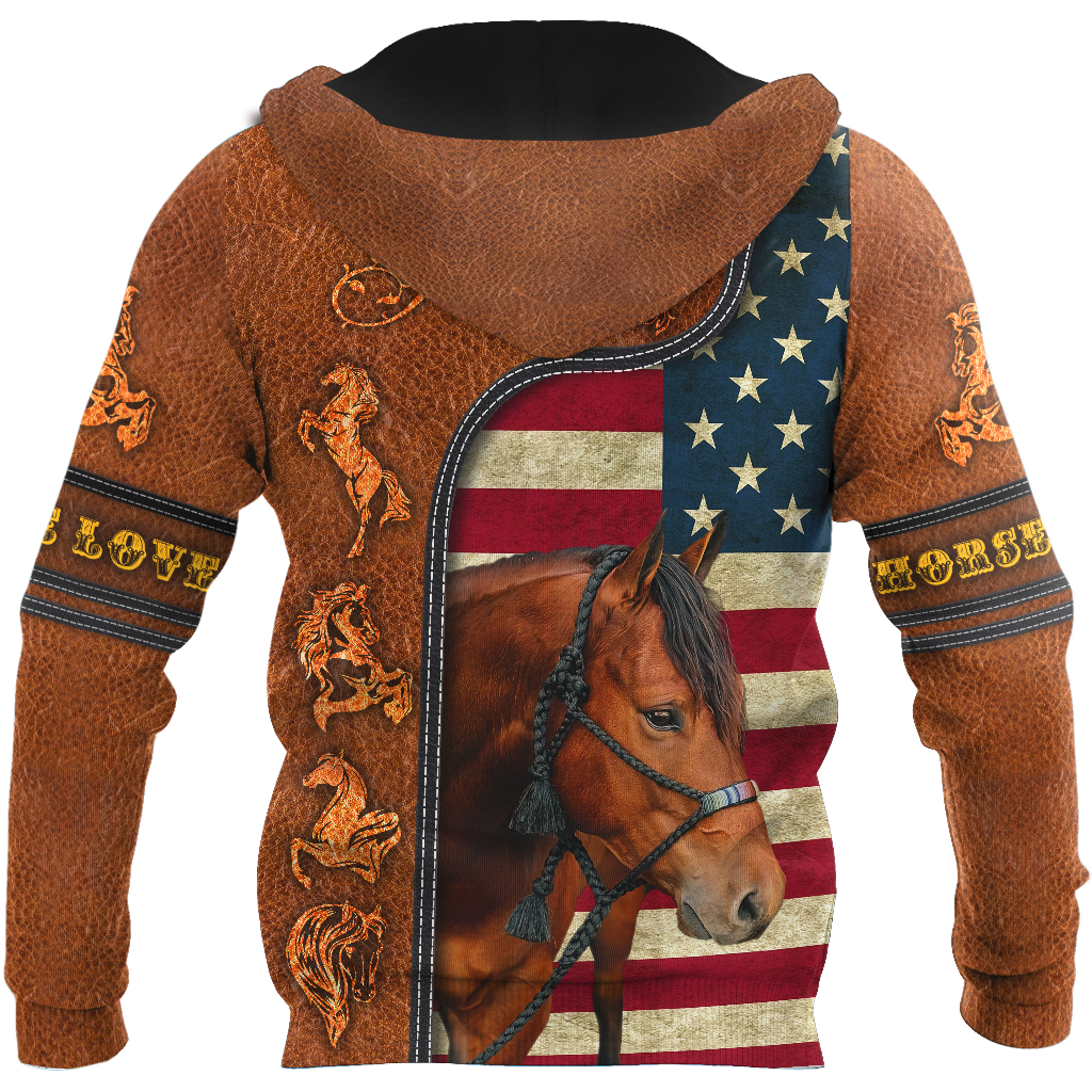 Love Horse 3D All Over Printed Unisex Shirts PD19112002