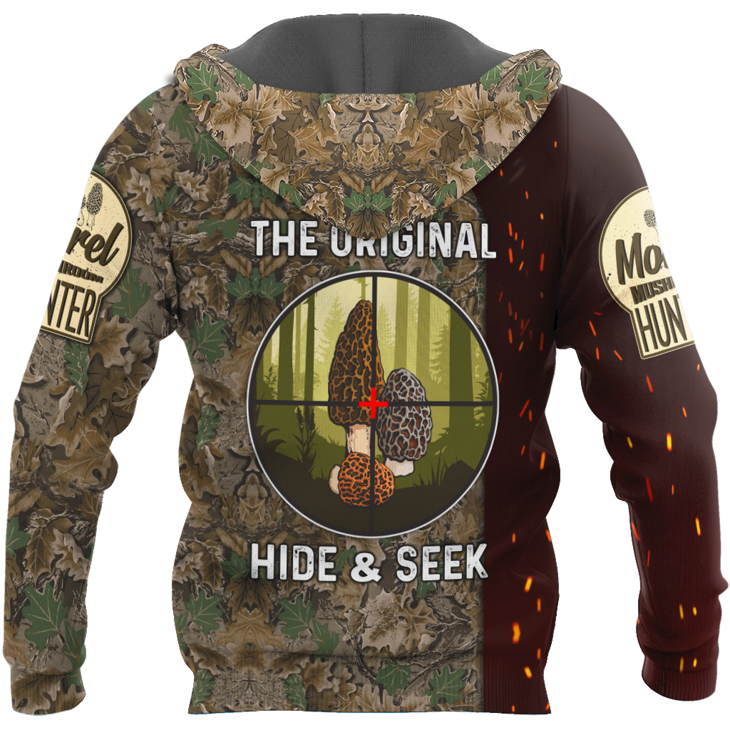 Mushroom hunter The original hide and seek 3d print shirts