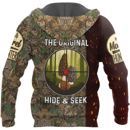 Mushroom hunter The original hide and seek 3d print shirts