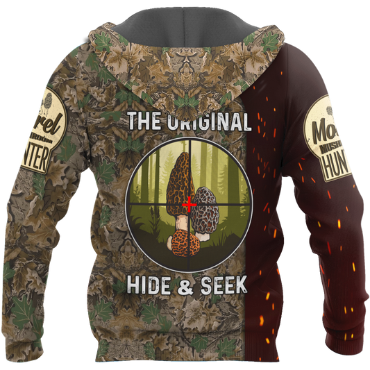 Mushroom hunter The original hide and seek 3d print shirts