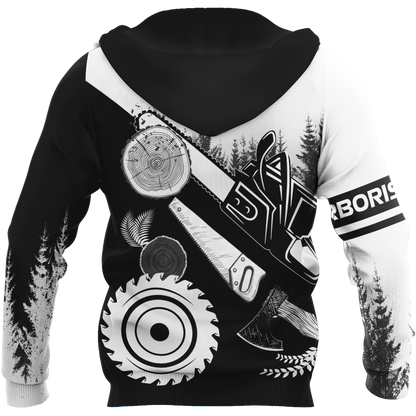 Premium Chainsaw And Wood Arborist All Over Printed Shirts For Men And Women MEI