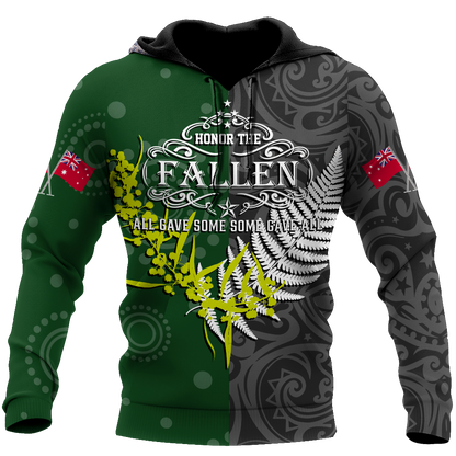 Tmarc Tee Anzac day culture Australia and Kiwi 3D print shirts