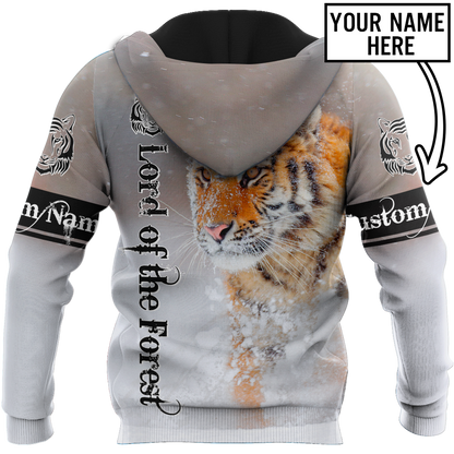 Customize Name Tiger 3D All Over Printed Shirts