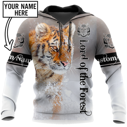 Customize Name Tiger 3D All Over Printed Shirts