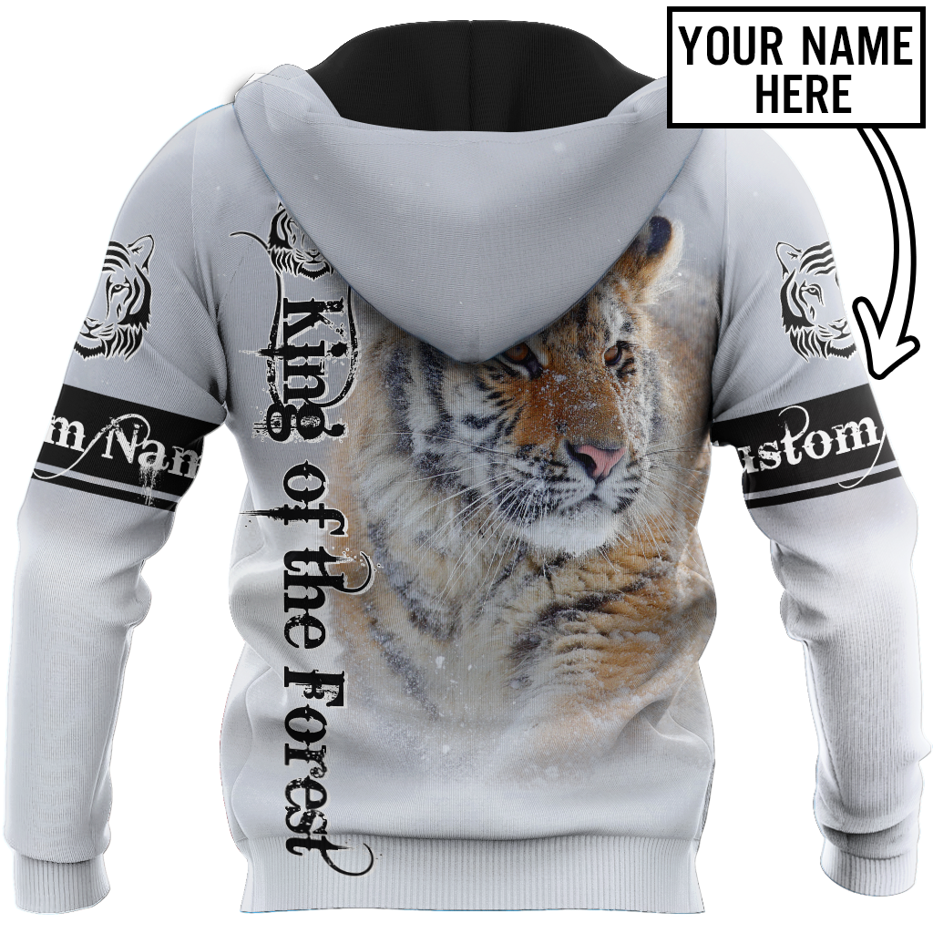 Customize Name Tiger 3D All Over Printed Shirts