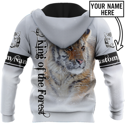 Customize Name Tiger 3D All Over Printed Shirts
