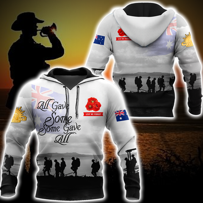 Premium Lest We Forget Anzac Day 3D All Over Printed