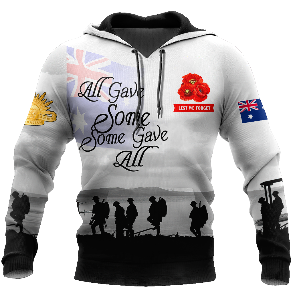 Premium Lest We Forget Anzac Day 3D All Over Printed