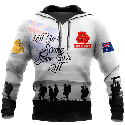 Premium Lest We Forget Anzac Day 3D All Over Printed