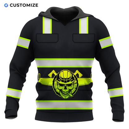 Personalized Name Carpenter 3D All Over Printed Unisex Safety Ver 4
