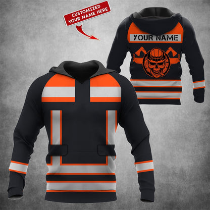 Personalized Name Carpenter 3D All Over Printed Unisex Shirts Safety