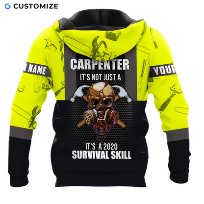 Personalized Name Carpenter 3D All Over Printed Unisex Safety Ver 3