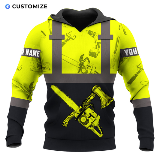 Personalized Name Carpenter 3D All Over Printed Unisex Safety Ver 3