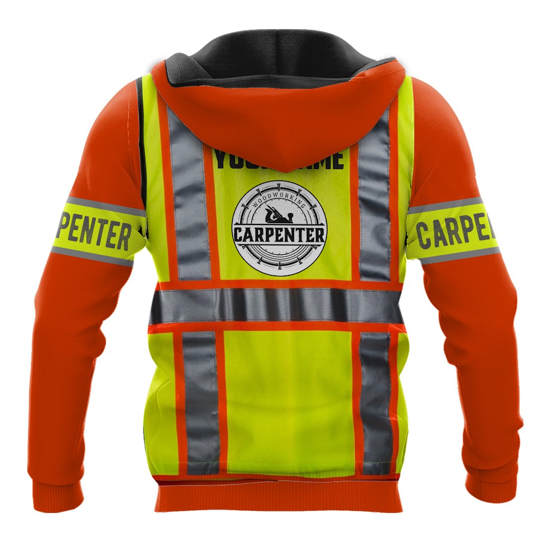 Personalized Name Carpenter 3D All Over Printed Unisex Safety Ver 2