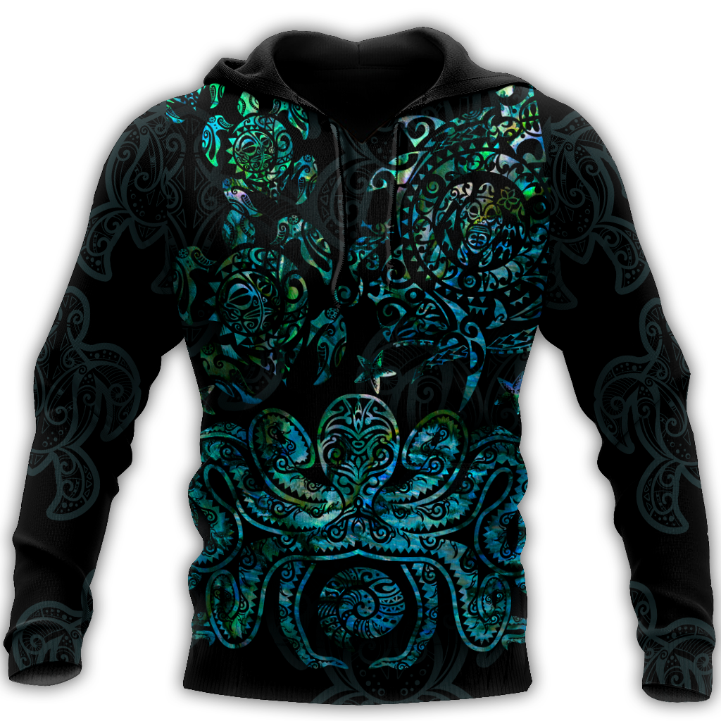 Maori 3D Printed Unisex Shirts NTN01062102