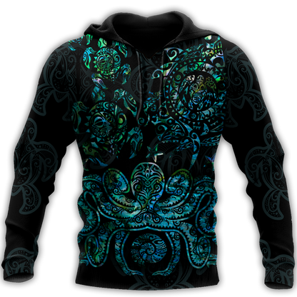 Maori 3D Printed Unisex Shirts NTN01062102
