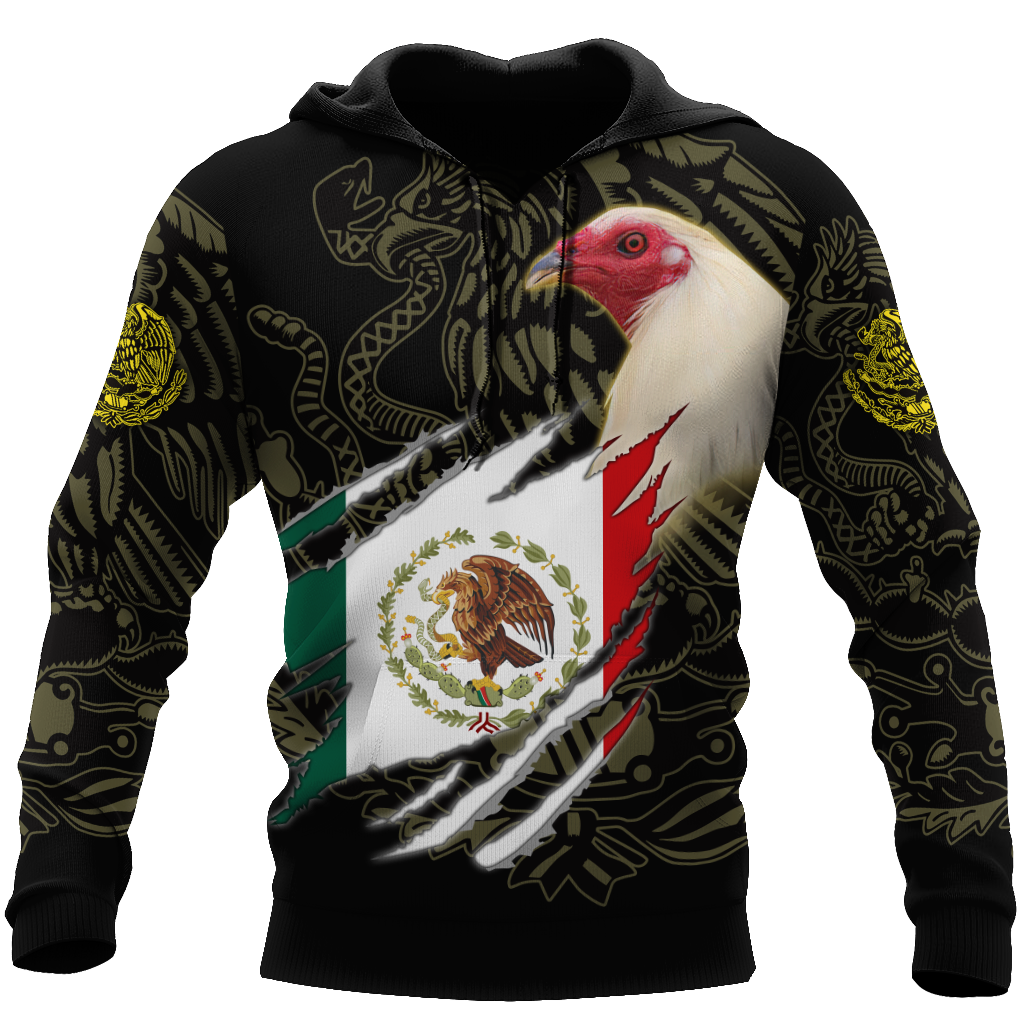 Personalized Mexican Rooster 3D Printed Unisex Shirt