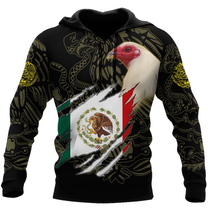 Personalized Mexican Rooster 3D Printed Unisex Shirt