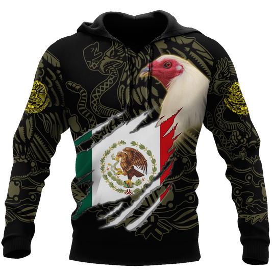 Personalized Mexican Rooster 3D Printed Unisex Shirt