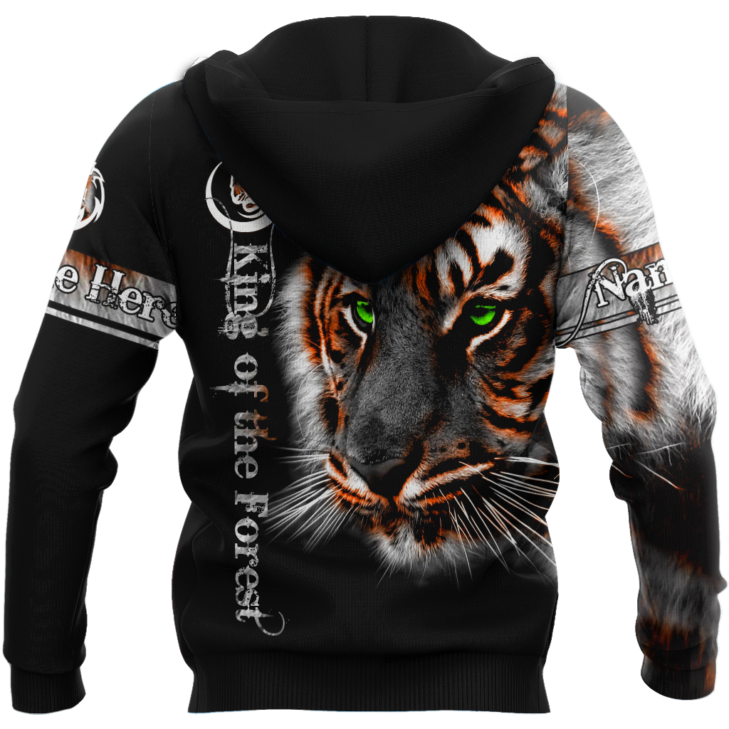 Customize Name Tiger 3D All Over Printed Unisex Shirts