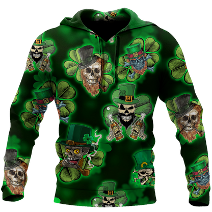 Skull Pattick Hoodie For Men And Women