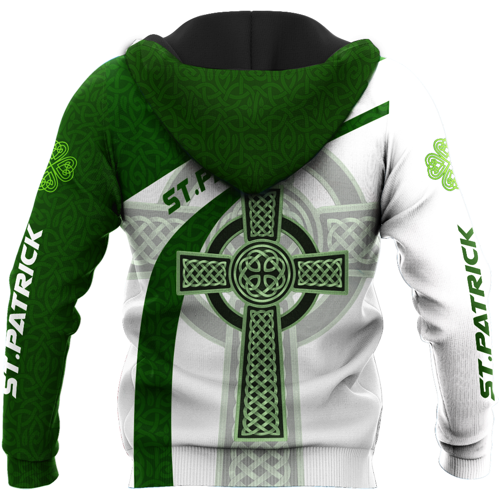 Irish Celtic Knot Cross St.Patrick day 3D Design print shirts