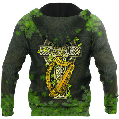 Irish 3D All Over Printed Unisex Shirts Saint Patrick's Day Irish By Blood
