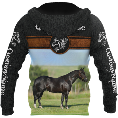 Personalized Name Quarter Horse Lovers 3D All Over Printed Unisex Shirts