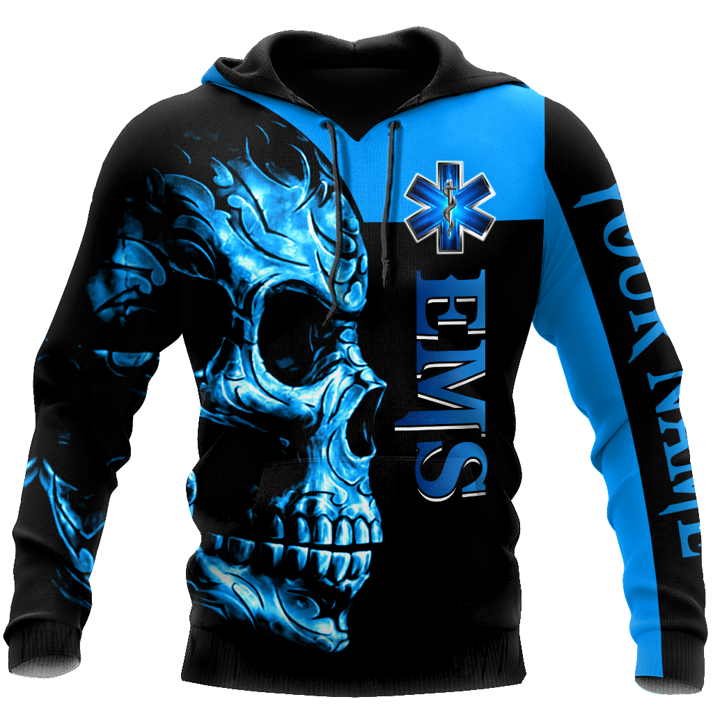 Premium EMS Personalized Name 3D All Over Printed Unisex Shirts