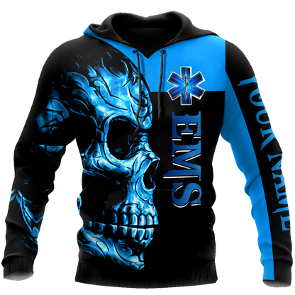 Premium EMS Personalized Name 3D All Over Printed Unisex Shirts