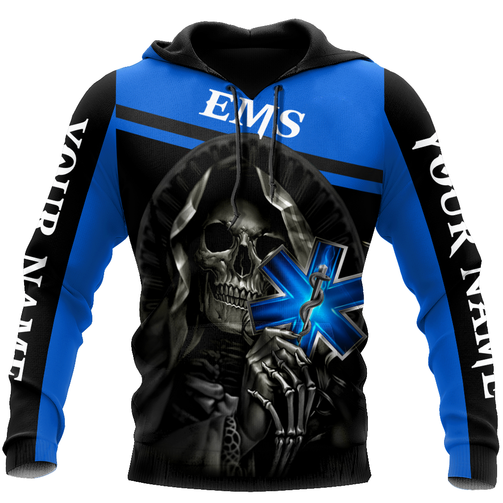 Premium EMS Personalized Name 3D All Over Printed Unisex Shirts