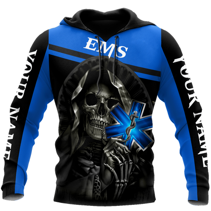 Premium EMS Personalized Name 3D All Over Printed Unisex Shirts