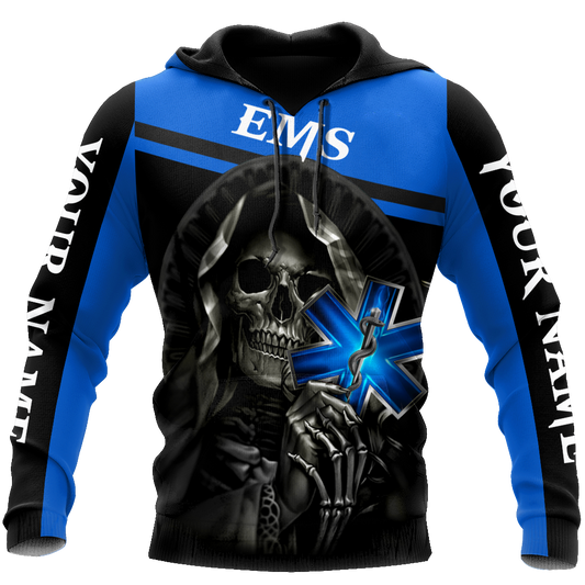 Premium EMS Personalized Name 3D All Over Printed Unisex Shirts