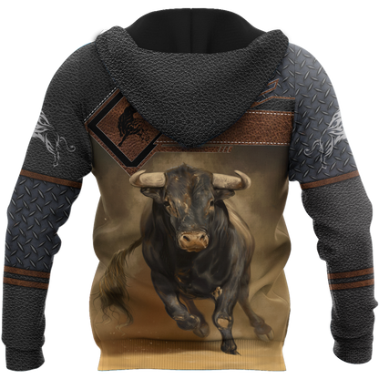 Bull 3D All Over Printed Unisex Shirts For Men And Women