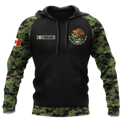 Mexico Coat Of Arms 3D All Over Printed Shirts