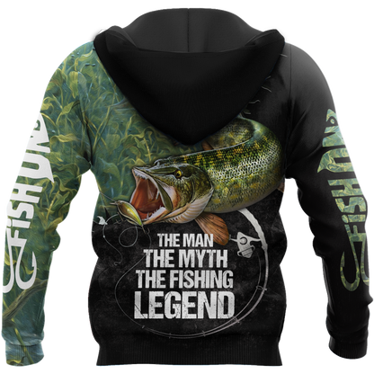 Northern Pike fishing legend underwater design 3d print shirts