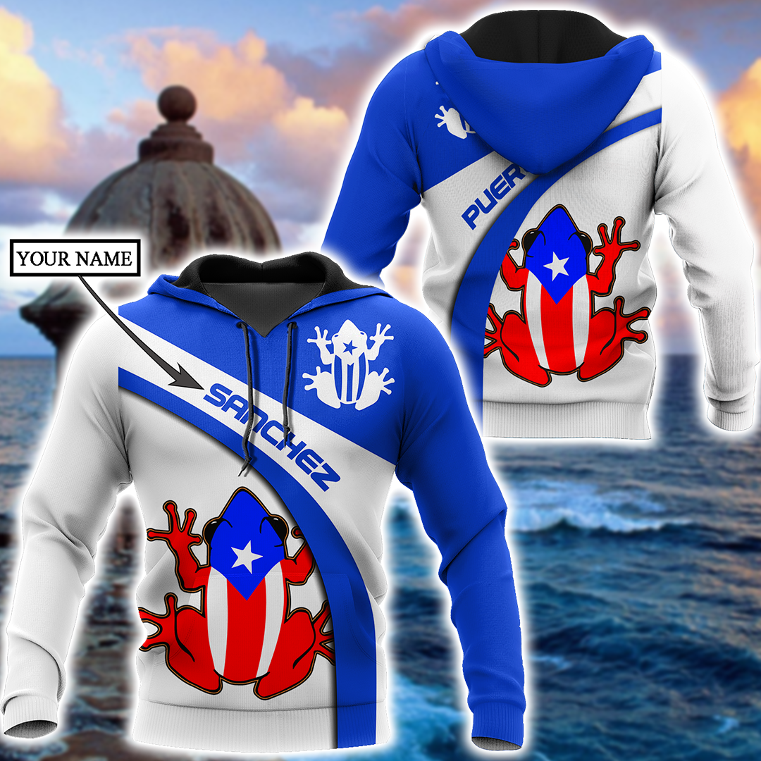 Customize Name Puerto Rico Shirts For Men And Women