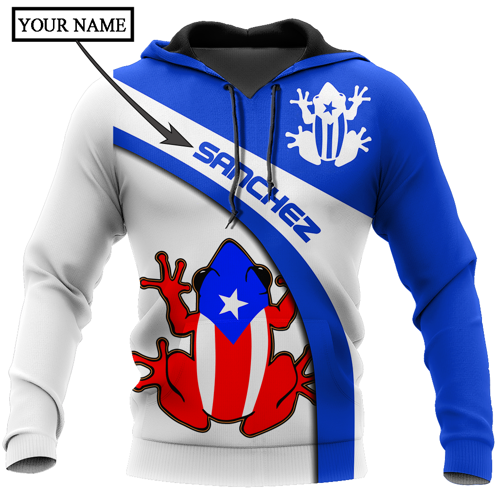 Customize Name Puerto Rico Shirts For Men And Women