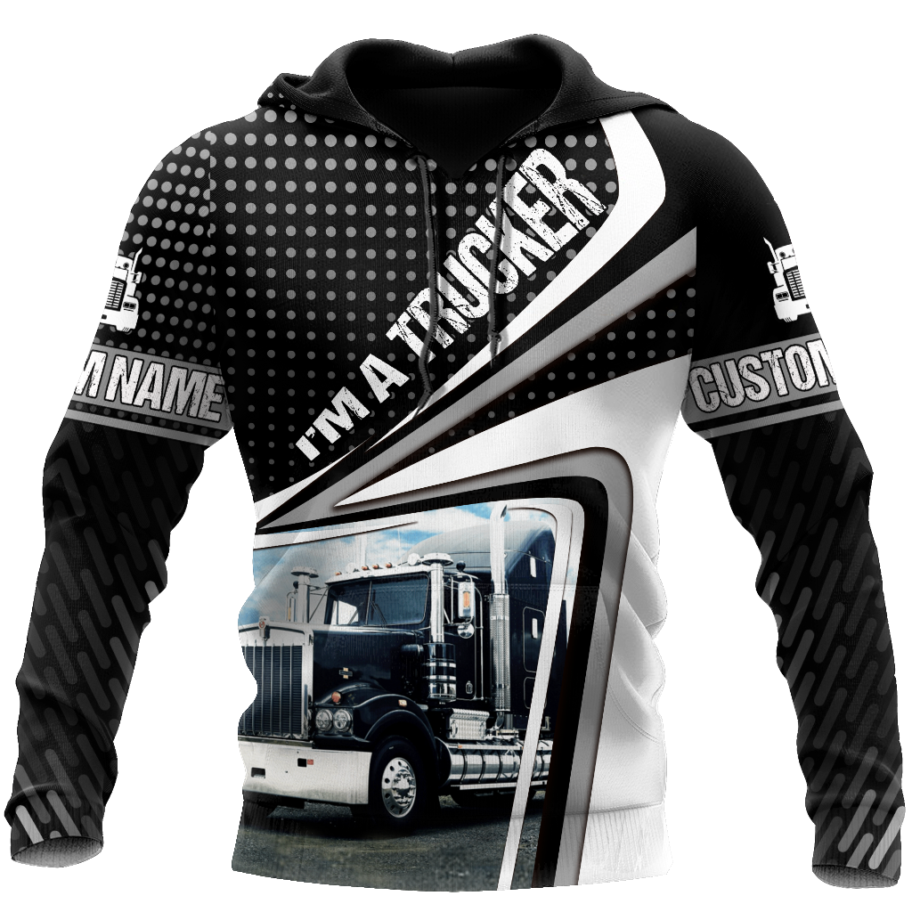 Premium Personalized Unisex All Over Printed I Am A Trucker Shirts MEI