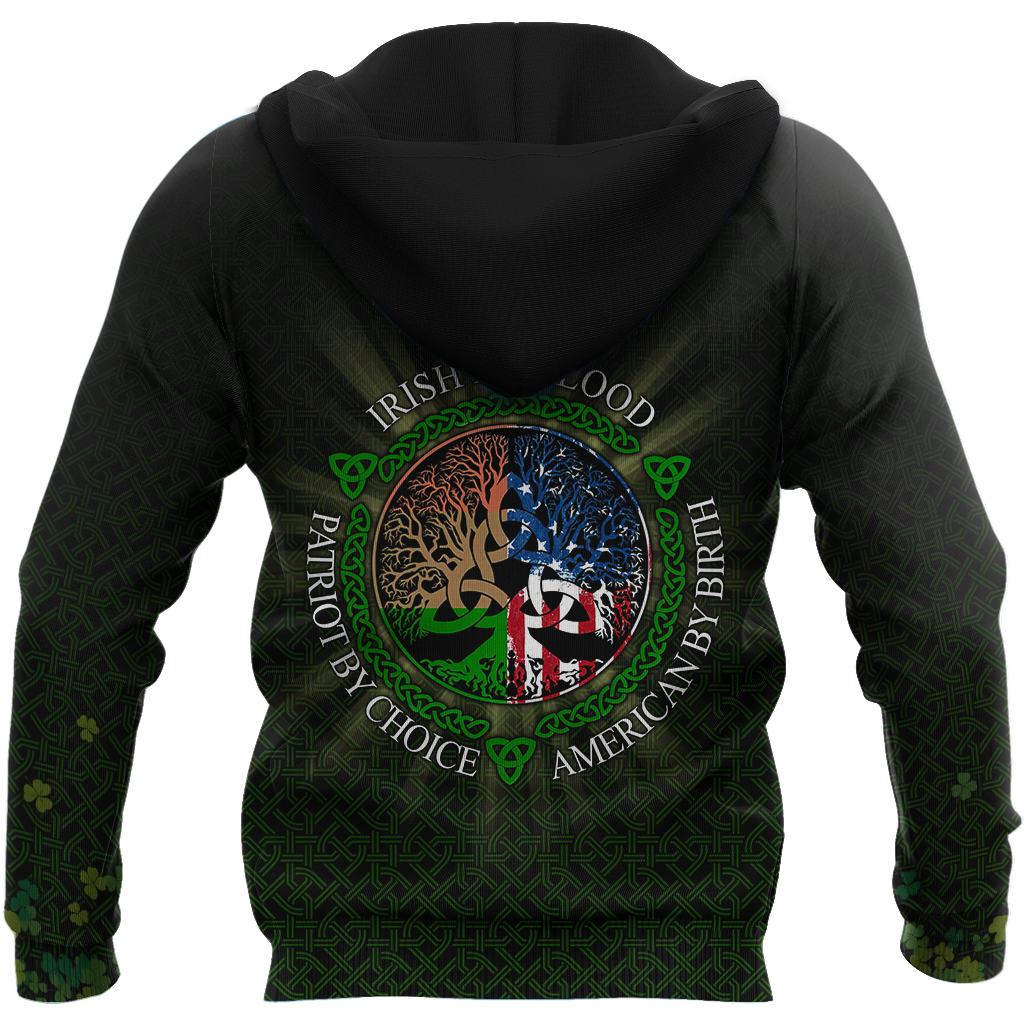 Premium 3D Printed All Over Printed Irish Patriot By Choice Shirt MEI