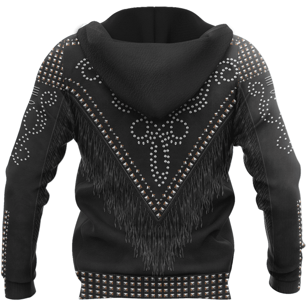 Cowboy Jacket No22 Cosplay 3D Over Printed Unisex Deluxe Hoodie ML