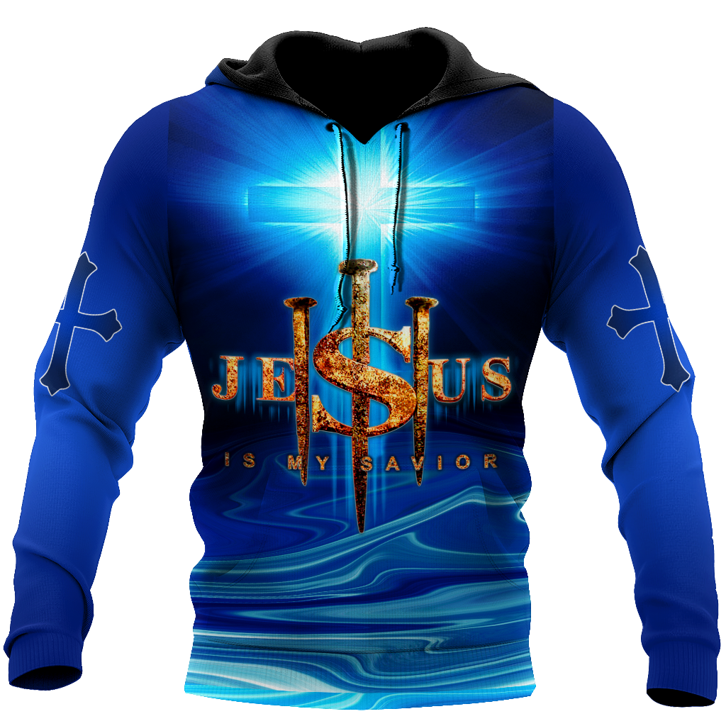 Jesus Christ My Savior 3D Printed Hoodie, T-Shirt for Men and Women