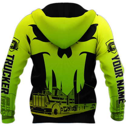 3D All Over Printed Truck Lover  Unisex Shirts Personalized Name XT